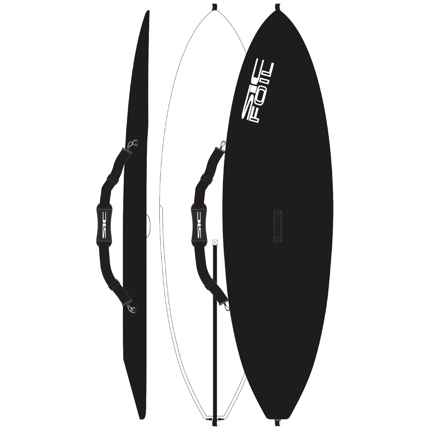 SIC Downwind Foil Board Bag's
