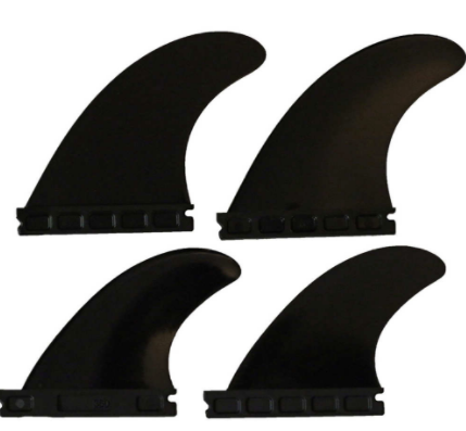 Future style Quad F4 fins (4)