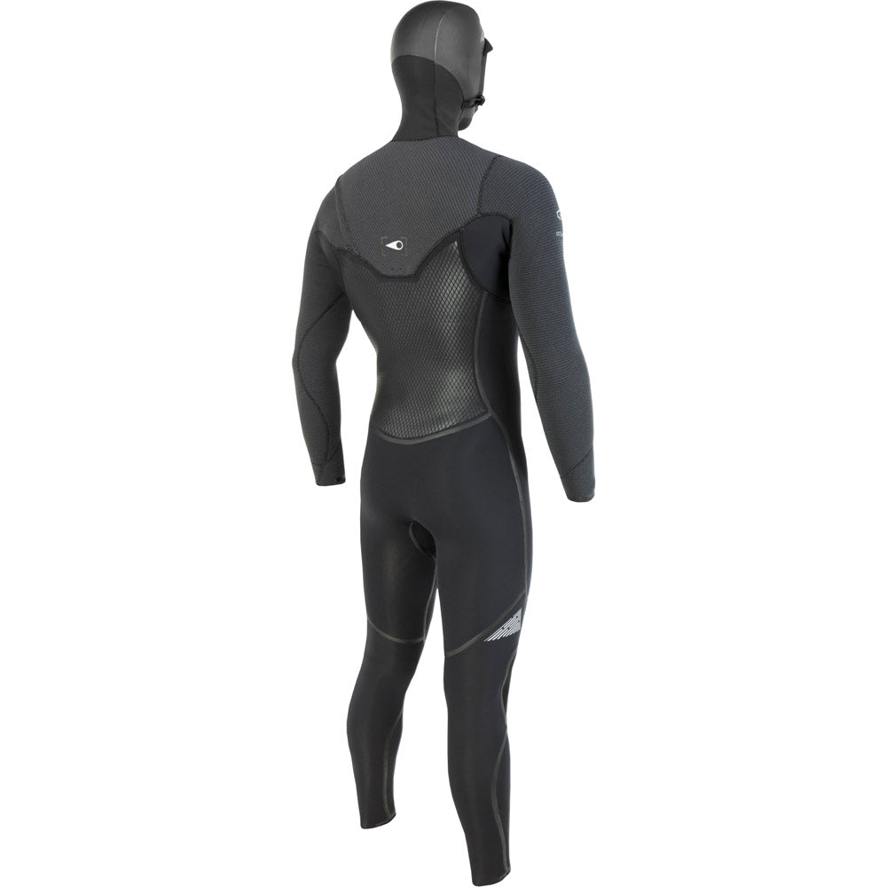 Sooruz GURU+ Hood 6/5/4 Men's Fullsuit Chest Zip - Black (H22)