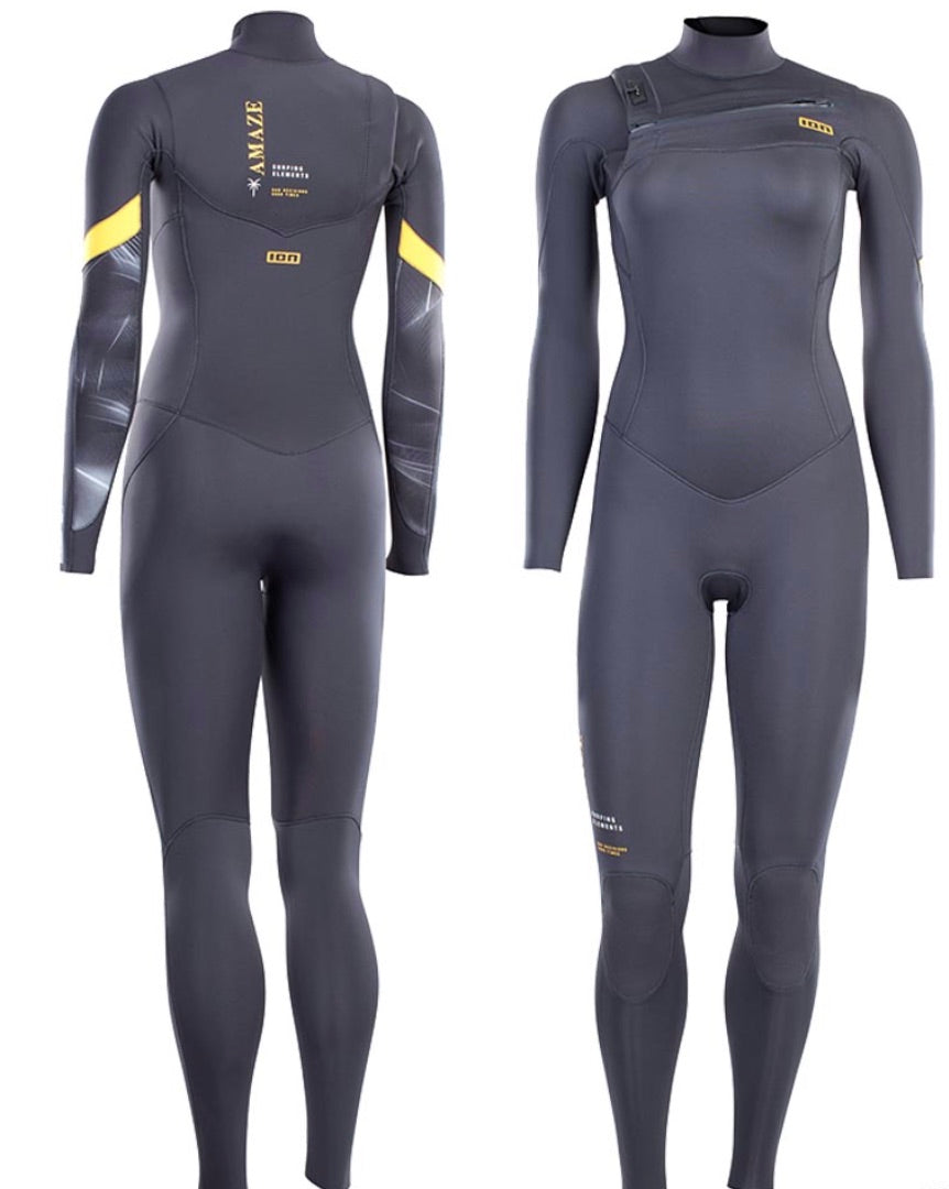 ION - Wetsuit - Amaze Core Semidry 4/3 Front Zip DL