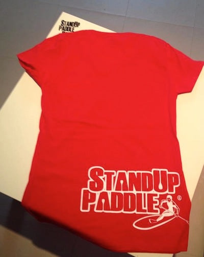 SUP T shirt - Ladies Red