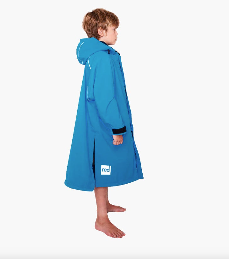Red Paddle Co Kid's Dry Pro Robe - Marine Blue