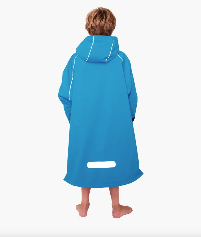 Red Paddle Co Kid's Dry Pro Robe - Marine Blue