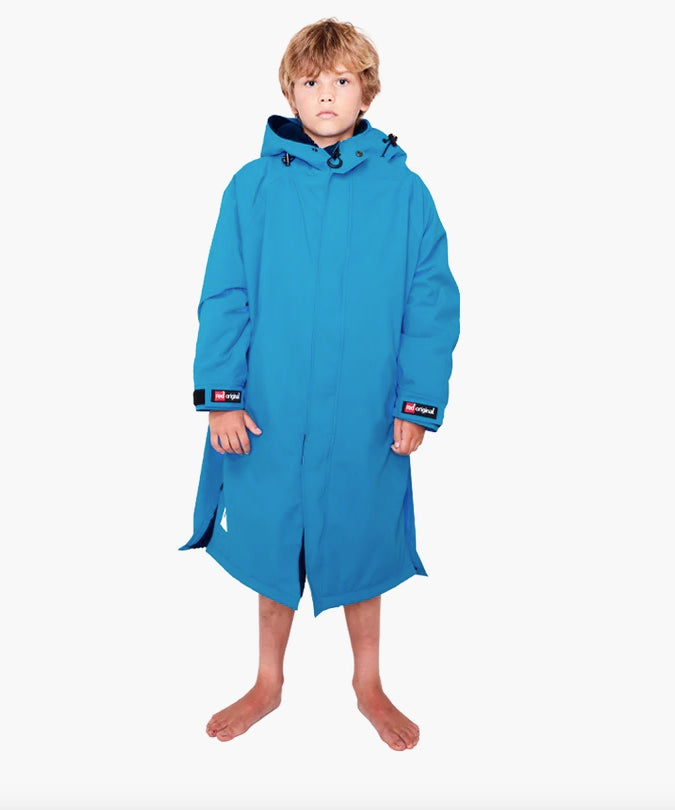 Red Paddle Co Kid's Dry Pro Robe - Marine Blue