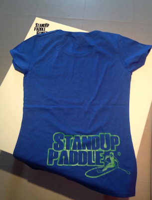 SUP T shirt - Ladies Blue