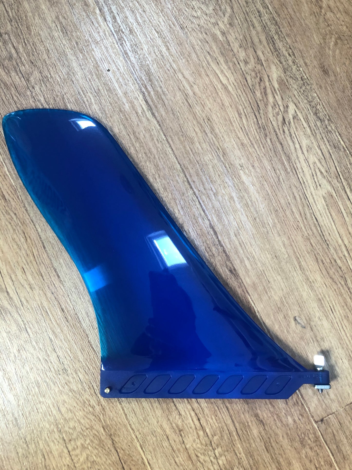 Blue 9' Flexi Plastic Touring Fin