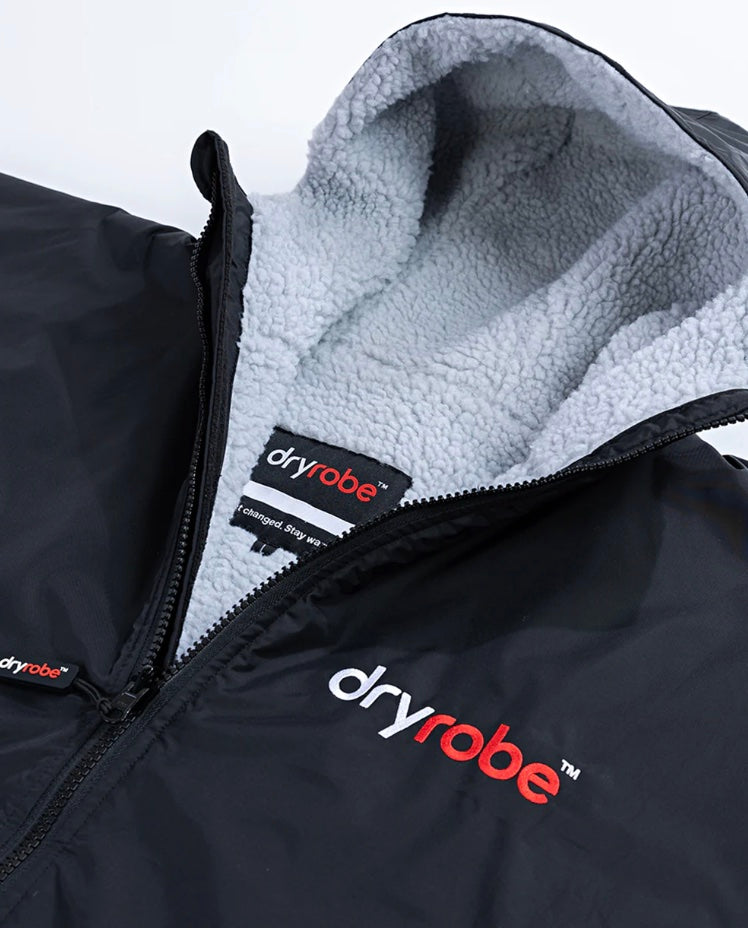 Dryrobe Advance Short Sleeve Black / Grey