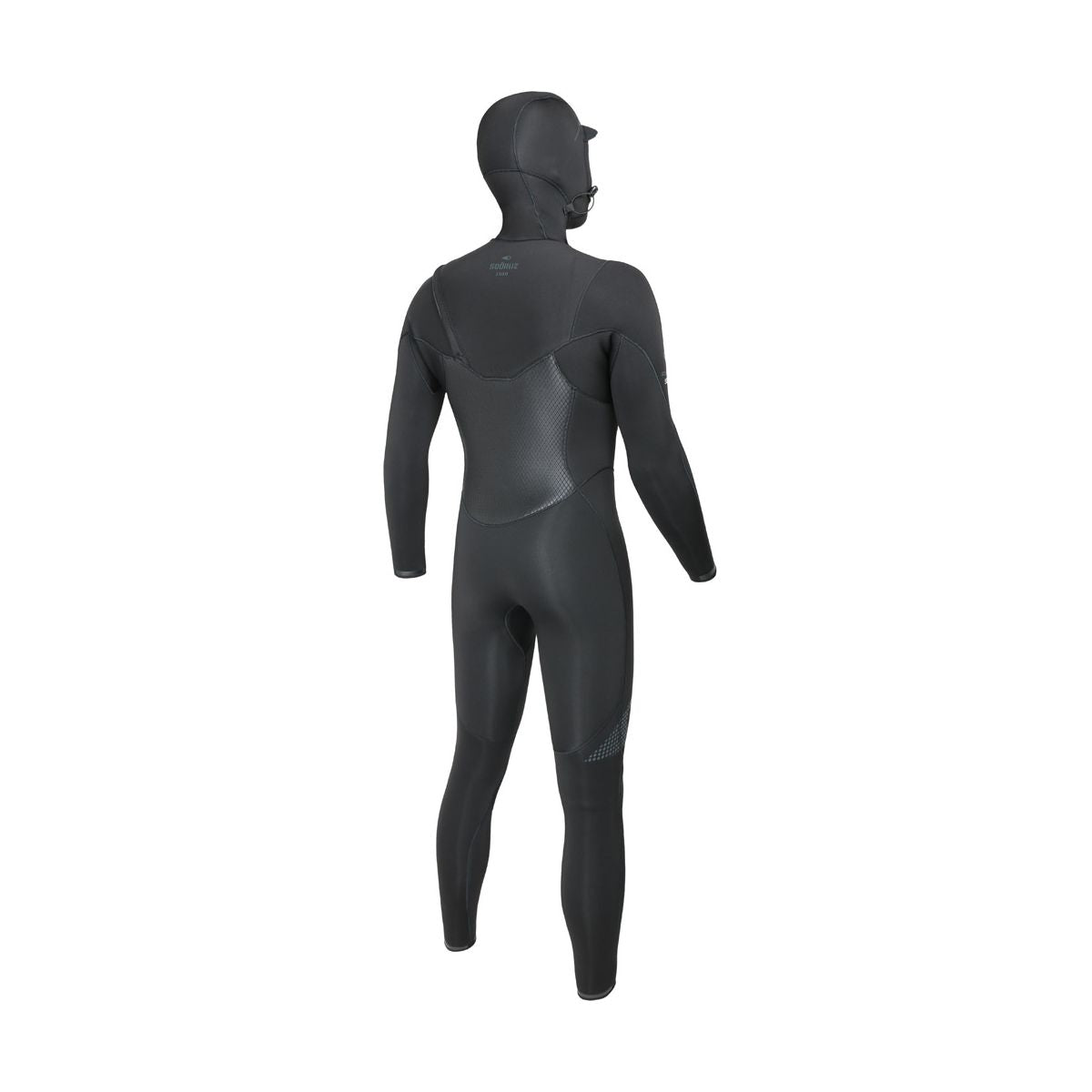 Sooruz FIGHTER Hooded 5/4/3 Fullsuit Chest Zip - Black (H23)