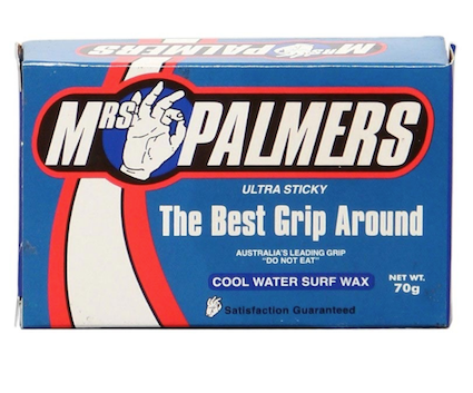 Mrs Palmers Cool Water Surf Wax