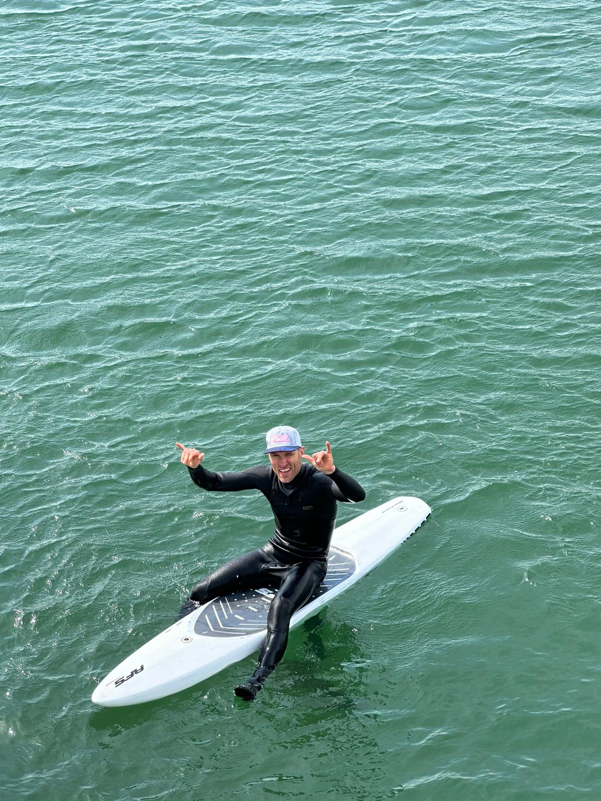 Flat Water Paddle-Up SUP Foil Course