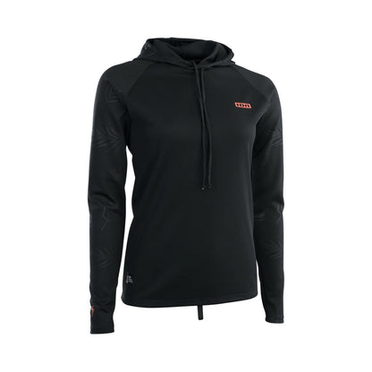 ION Wetshirt Black Ladies LS Hooded