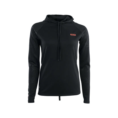 ION Wetshirt Black Ladies LS Hooded