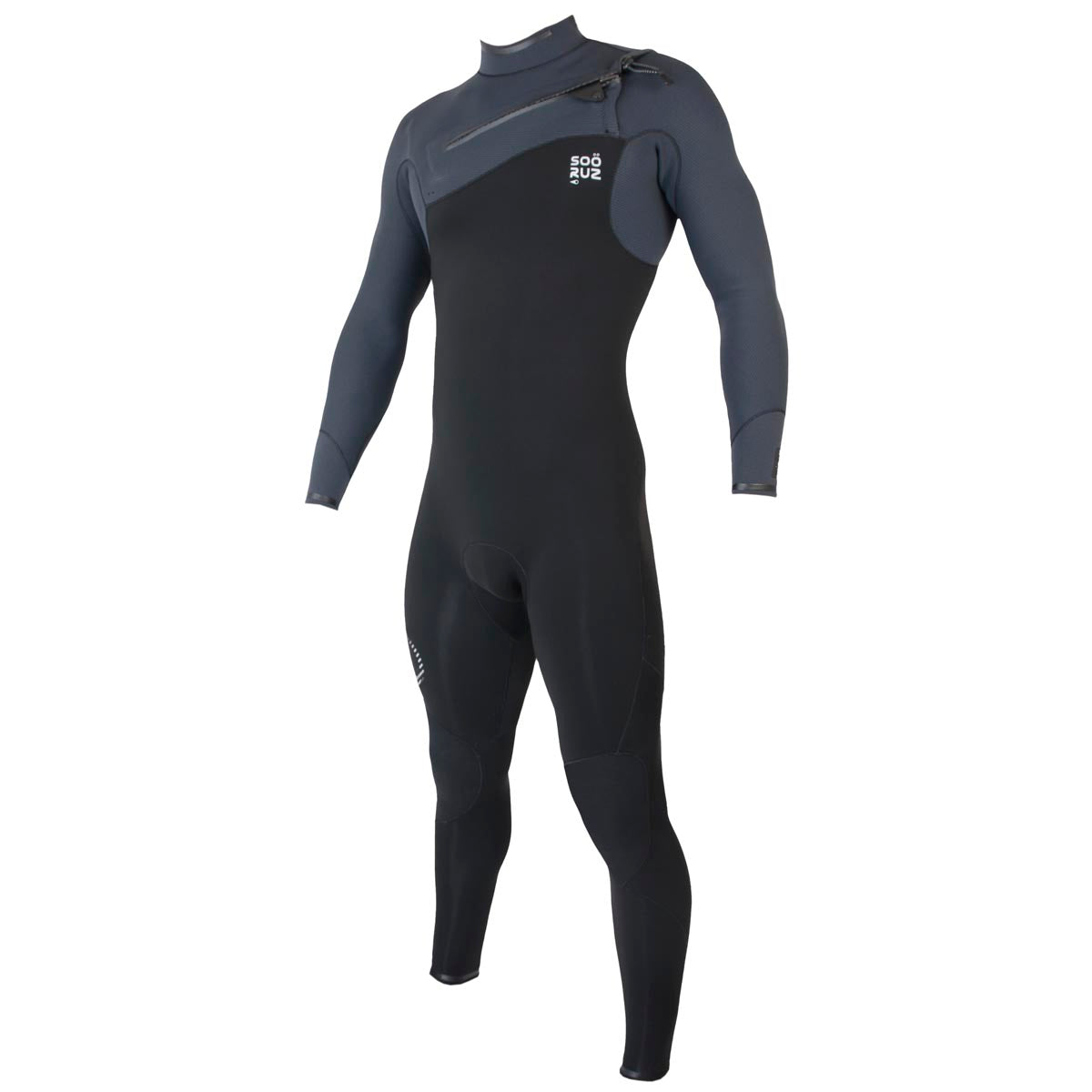 Sooruz GURU PRO 3/2mm Men's Fullsuit Chest Zip - Black