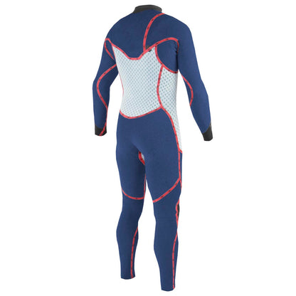 Sooruz GURU PRO 3/2mm Men's Fullsuit Chest Zip - Blue
