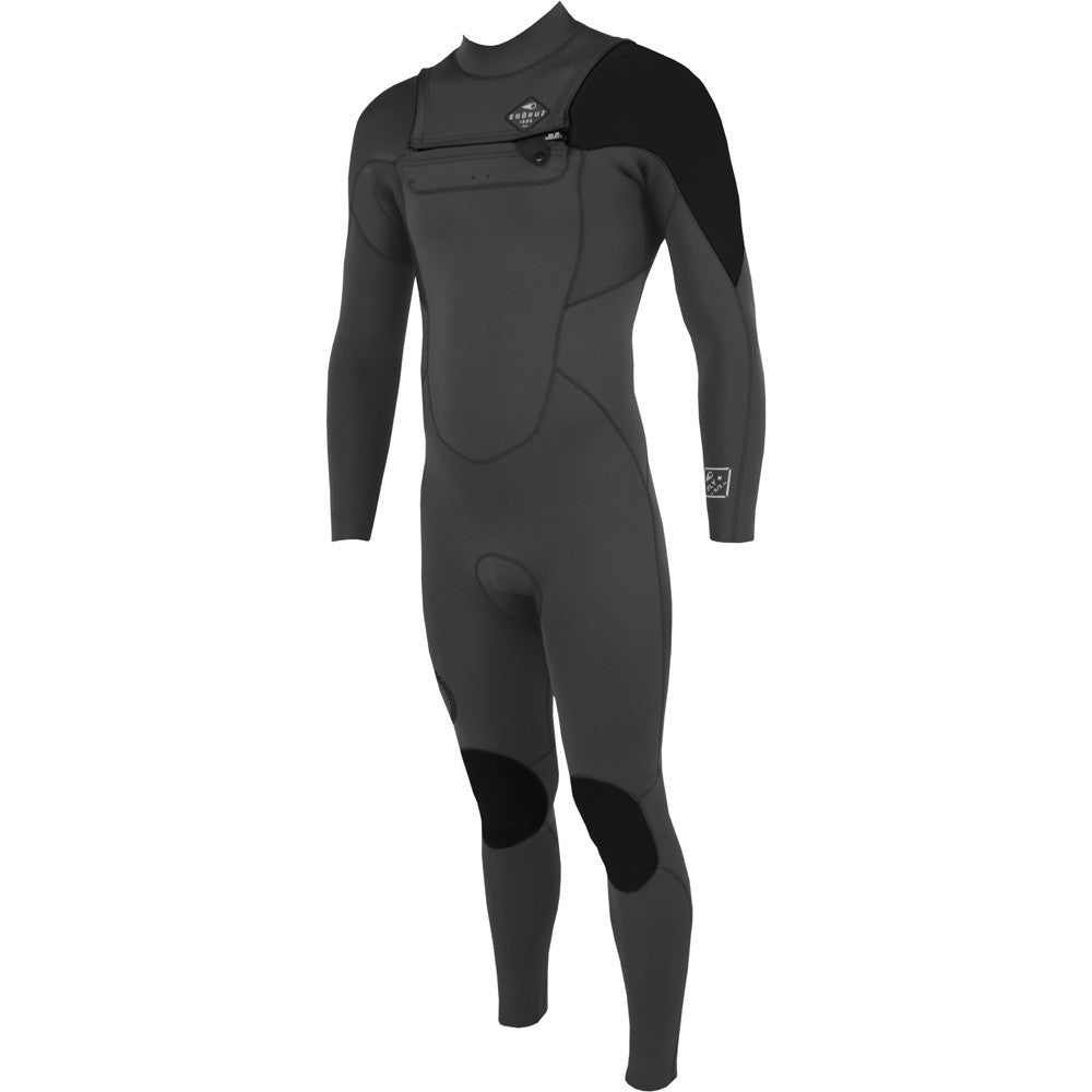 Sooruz FLY+ 3/2 Front Zip Fullsuit (E23) — Combinaison Surf Plus Grey