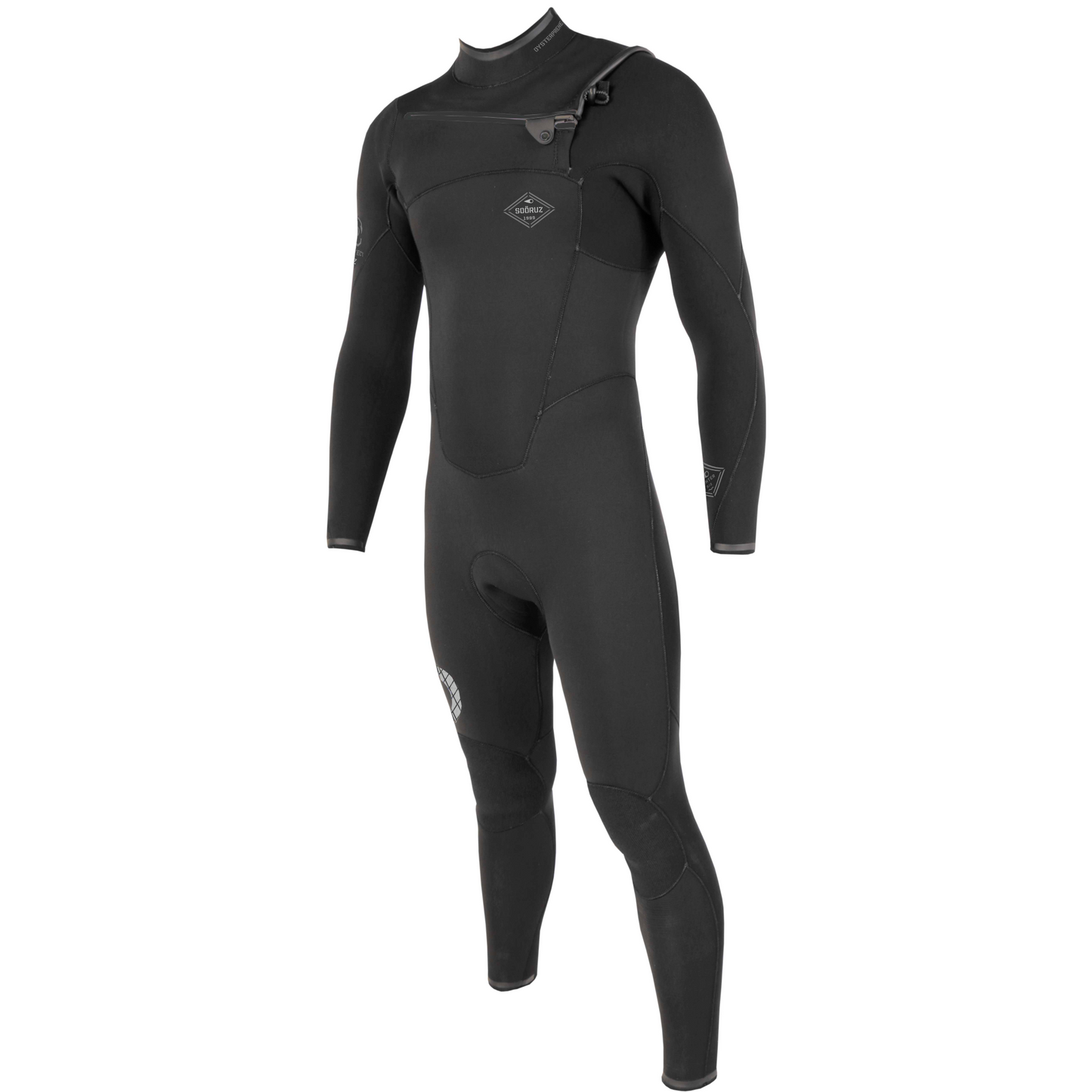 Sooruz FIGHTER 5/4/3 Fullsuit Chest Zip - Black (H22)