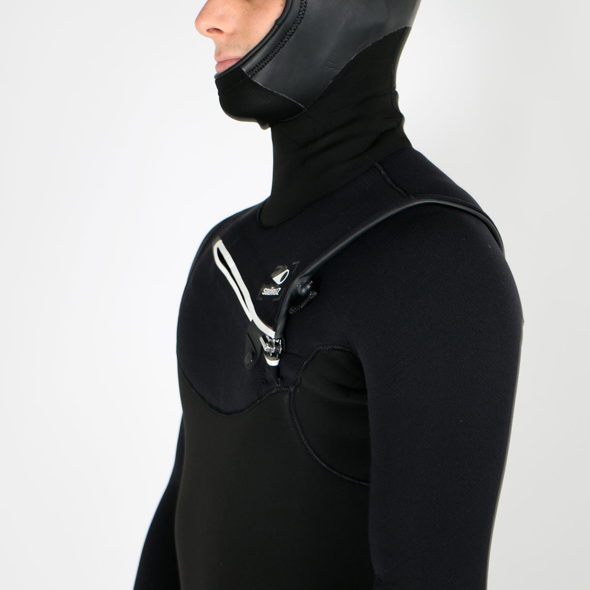 Sooruz GURU+ Hood 6/5/4 Men's Fullsuit Chest Zip - Black (H23)