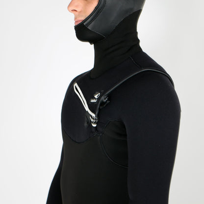 Sooruz GURU+ Hood 6/5/4 Men's Fullsuit Chest Zip - Black (H23)