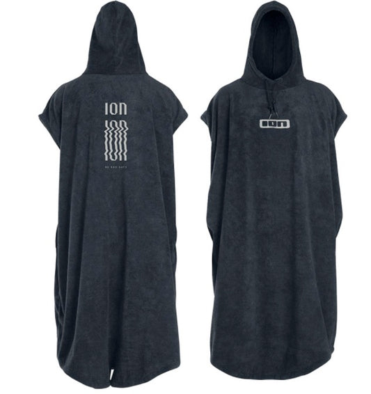 ION Towel Poncho core steel Grey