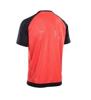 ION Wetshirt Red Black Short Sleeve