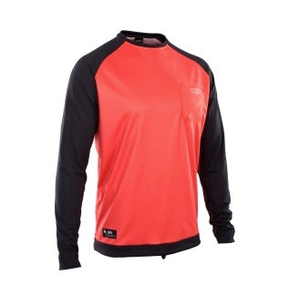ION Wetshirt Red Black Long Sleeve XXL