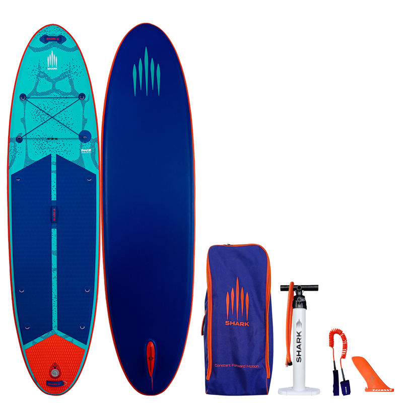 Shark SUPs Pace Paddleboard - Blue - 10'6 x 32"