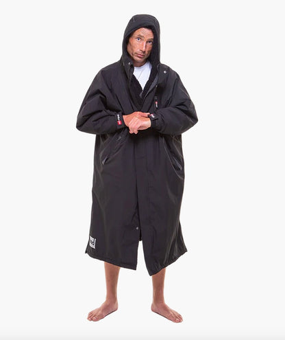 Red Paddle Medium Long Sleeve Pro Change Robe EVO - Stealth Black
