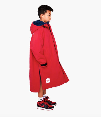 Red Paddle Co Kid's Dry Pro Robe Red 8-13