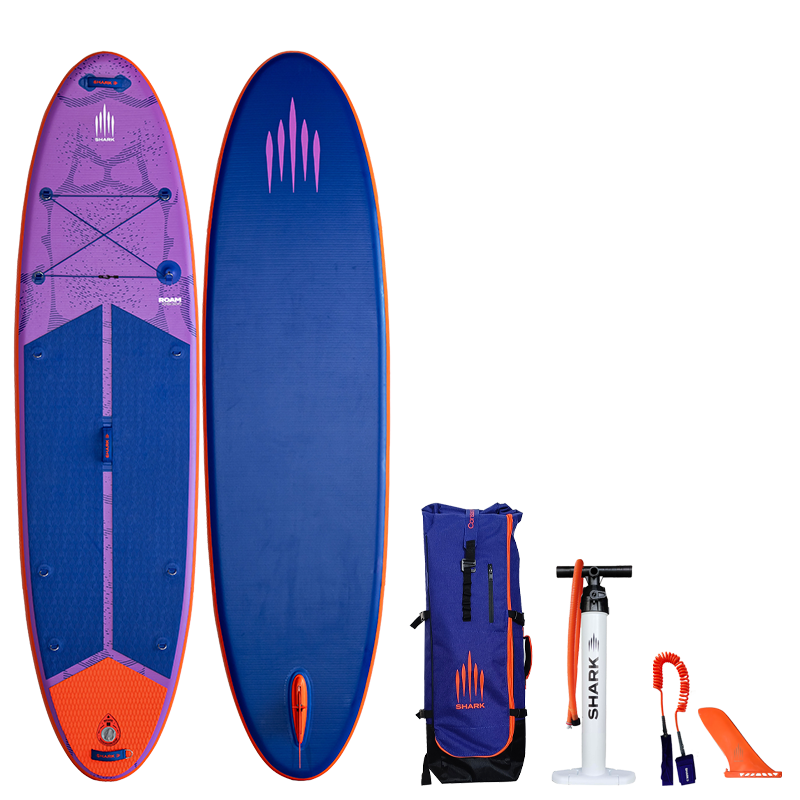 Shark SUPs Roam Paddleboard - Purple - 10’6 x 32"