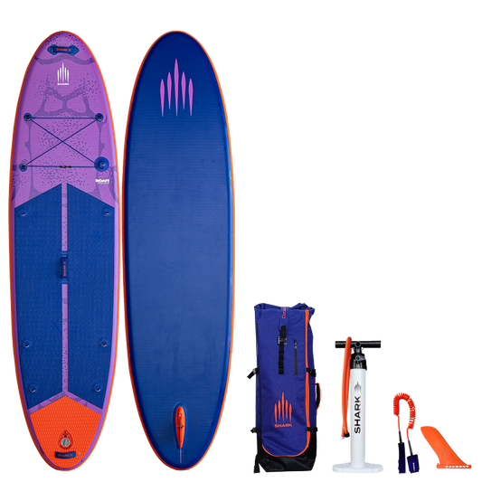 Shark SUPs Roam Paddleboard - Purple - 10’6 x 32"