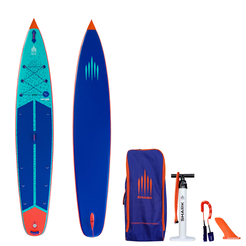 Shark SUPs Venture Flow Paddleboard - 12'6 x 28"