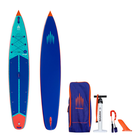 Shark SUPs Venture Flow Paddleboard - 12'6 x 28"