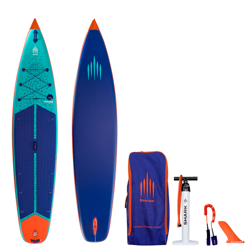 Shark SUPs Venture Flow Paddleboard - 12'6 x 32"