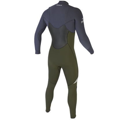 Sooruz GURU PRO 5/4/3 Men's Fullsuit Chest Zip - Army — W5 Combinaison Surf