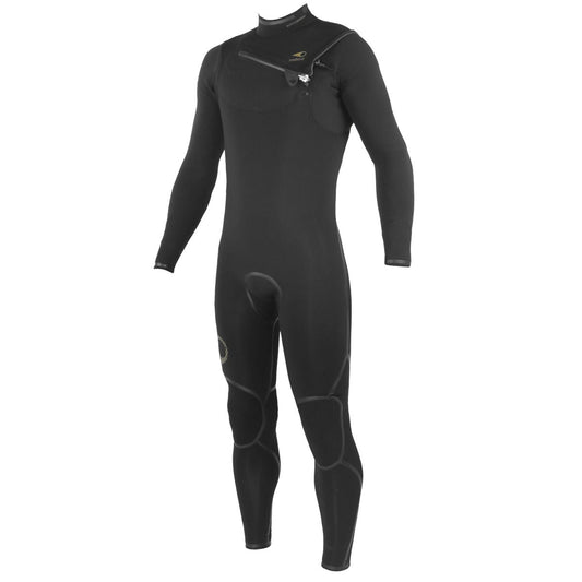 Sooruz GURU+ 5/4/3 Men's Fullsuit Chest Zip - Black (H23)