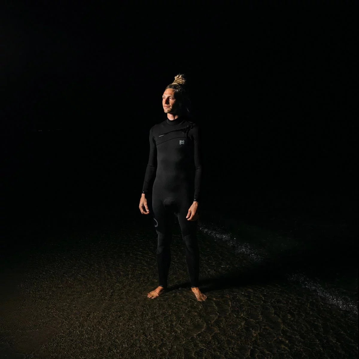 Sooruz GURU PRO 3/2mm Men's Fullsuit Chest Zip - Black