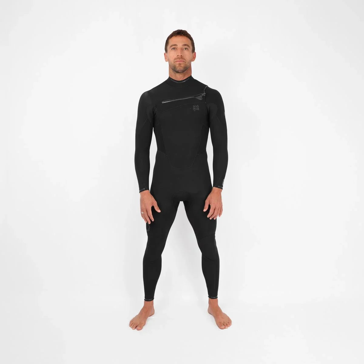 Sooruz FIGHTER 4/3mm Men's Fullsuit Chest Zip - Black