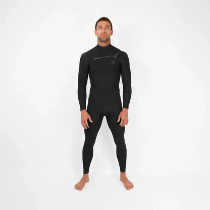 Sooruz FIGHTER 4/3mm Men's Fullsuit Chest Zip - Black