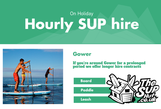 SUP Board hire 1 hour MUMBLES