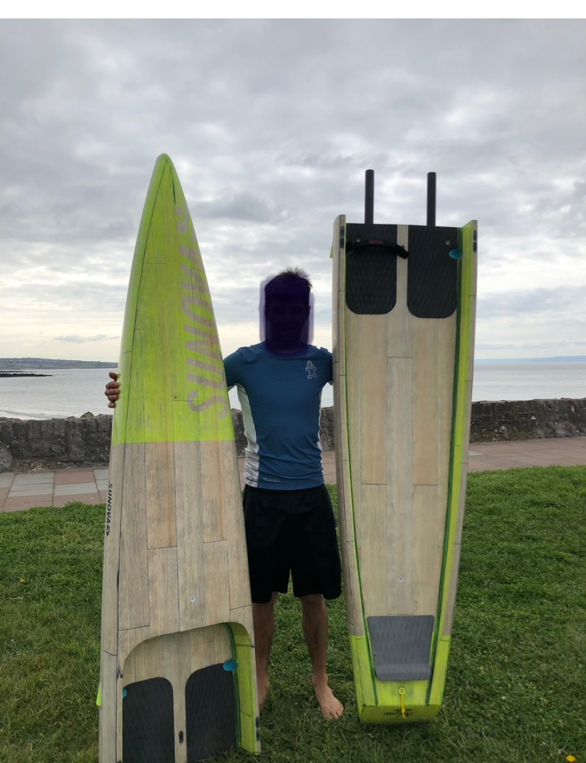 Sunova 2 piece 14ft Fast raceboard