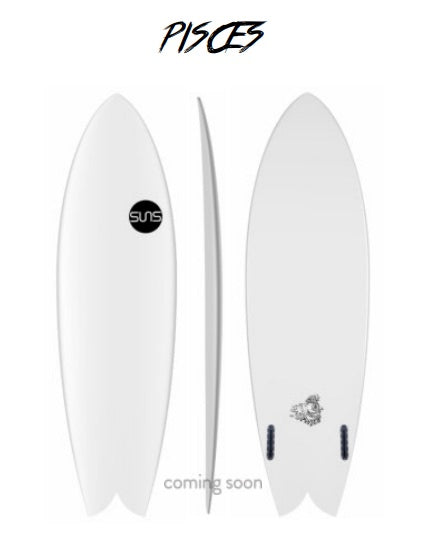 SUNS Pisces 5'10' x 20 1/8' x 2 5/8' - 32.3 litres