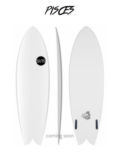 SUNS Pisces 5'10' x 20 1/8' x 2 5/8' - 32.3 litres